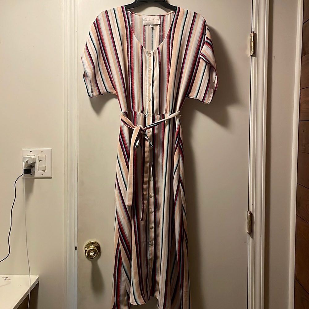 Striped women’s dress